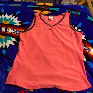 Pink Nike dry fit tank top